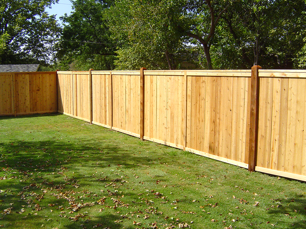 Cap and Trim Fence