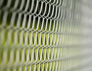 Close Up of Chain Link Fence