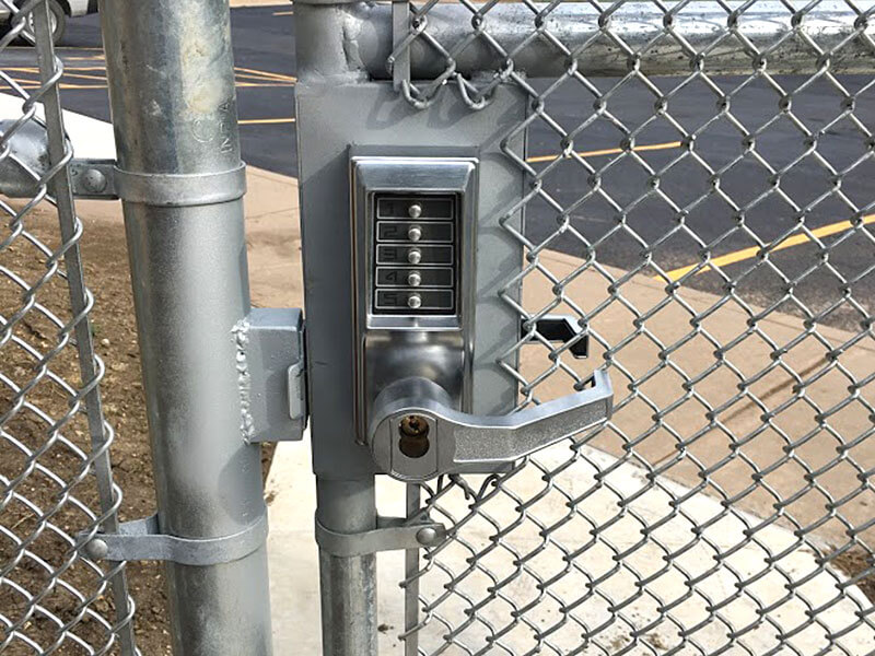 Keypad on Gate