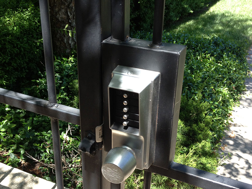 Security Keypad on Gate