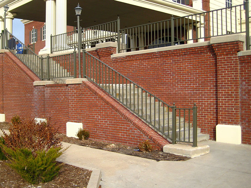 Iron railing