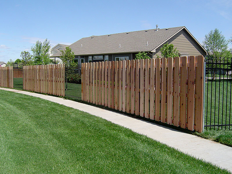 Wood Privacy Fences in Wichita - Reddi Fence