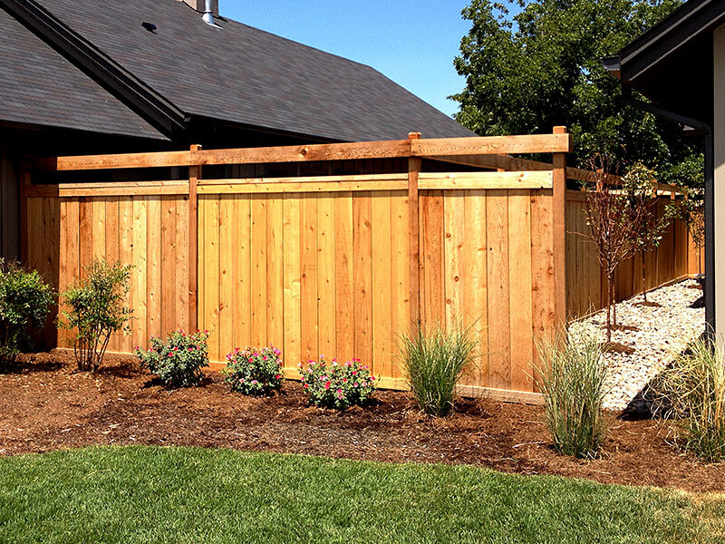 Wood Privacy Fences in Wichita - Reddi Fence